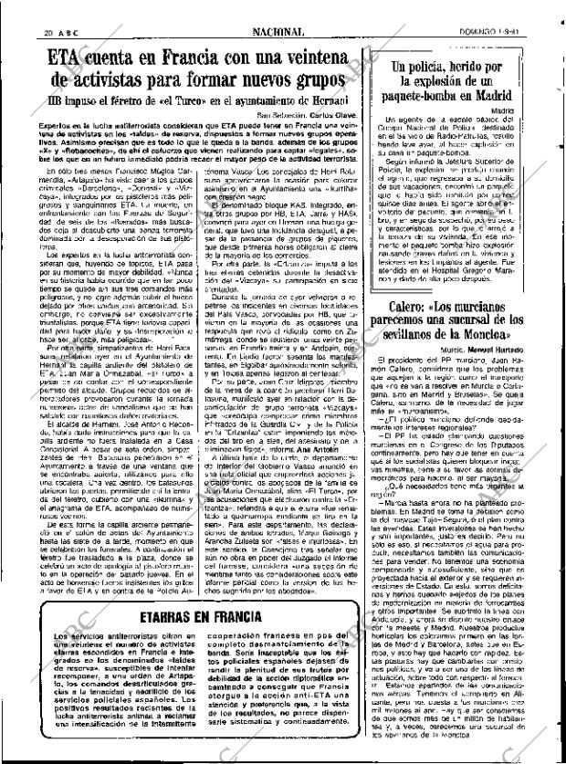 ABC SEVILLA 01-09-1991 página 20