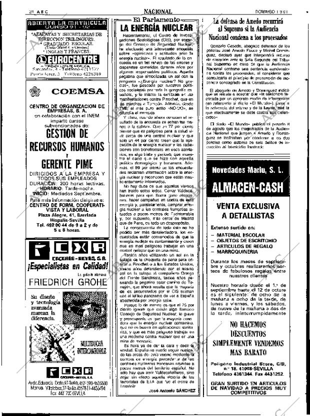 ABC SEVILLA 01-09-1991 página 24