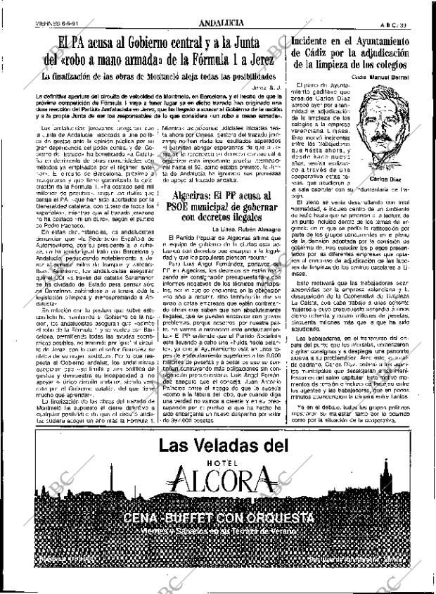 ABC SEVILLA 06-09-1991 página 39