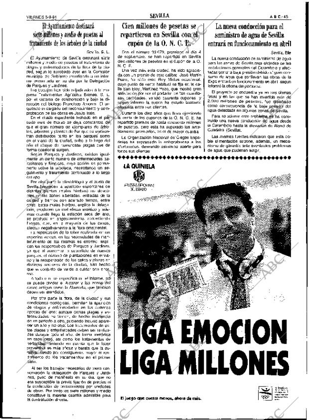 ABC SEVILLA 06-09-1991 página 45