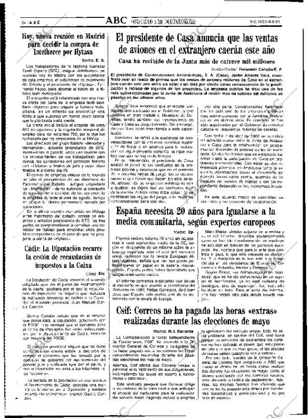 ABC SEVILLA 06-09-1991 página 54