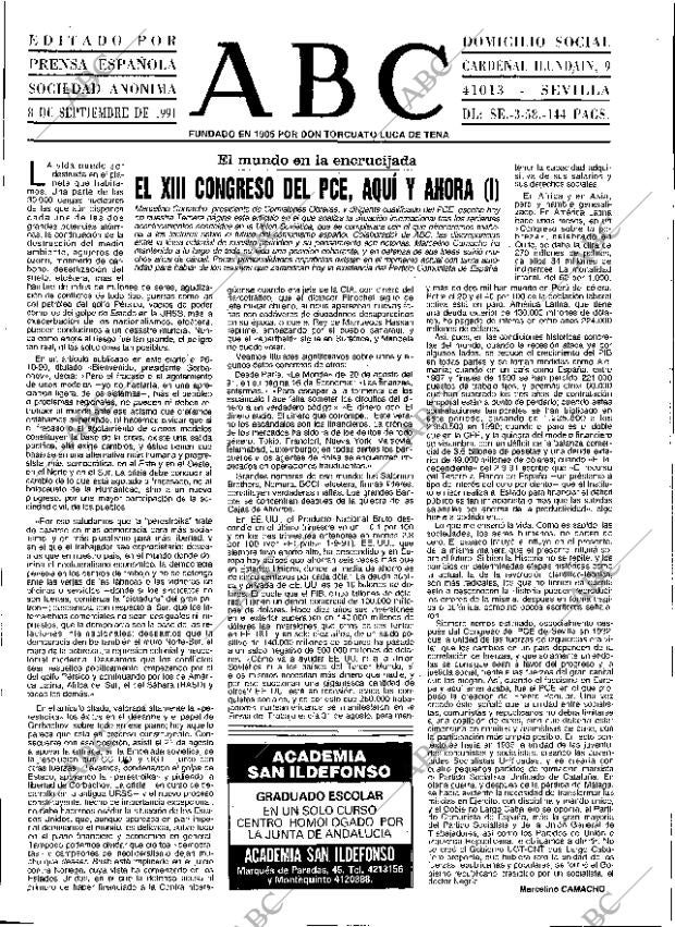 ABC SEVILLA 08-09-1991 página 3