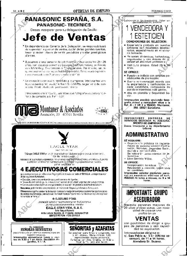 ABC SEVILLA 08-09-1991 página 94