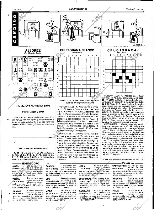 ABC SEVILLA 15-09-1991 página 132