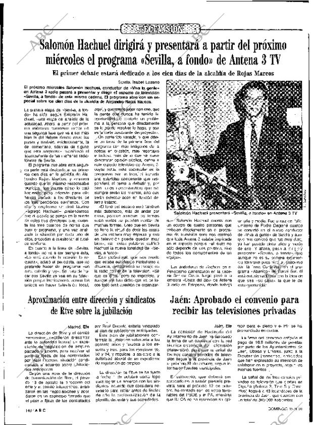 ABC SEVILLA 15-09-1991 página 140