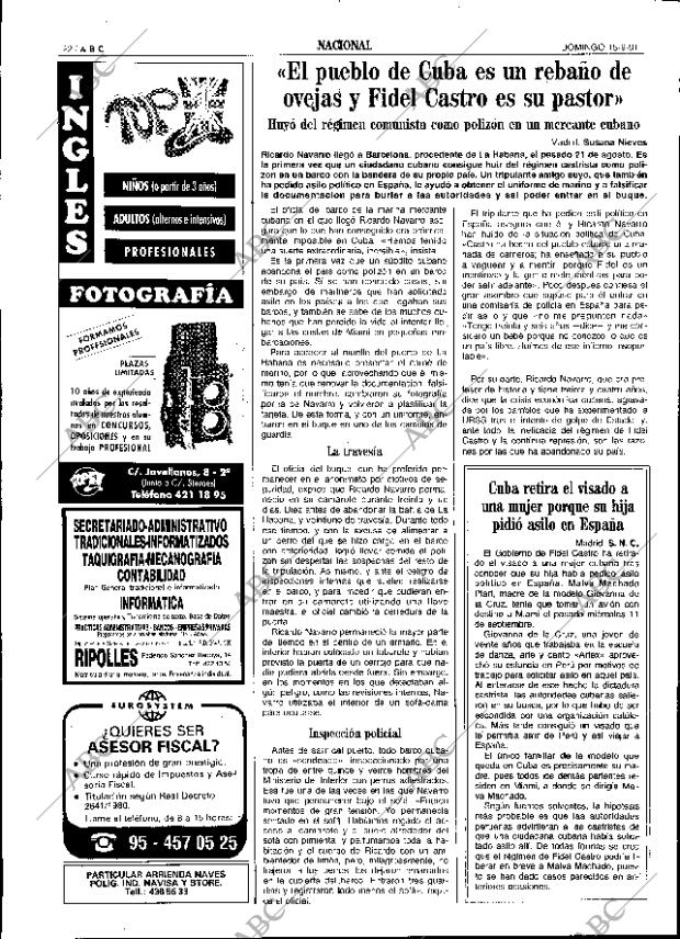 ABC SEVILLA 15-09-1991 página 22