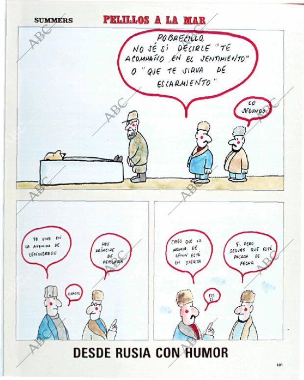 BLANCO Y NEGRO MADRID 15-09-1991 página 101