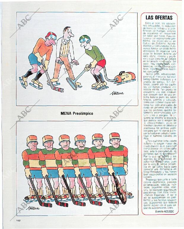 BLANCO Y NEGRO MADRID 15-09-1991 página 102