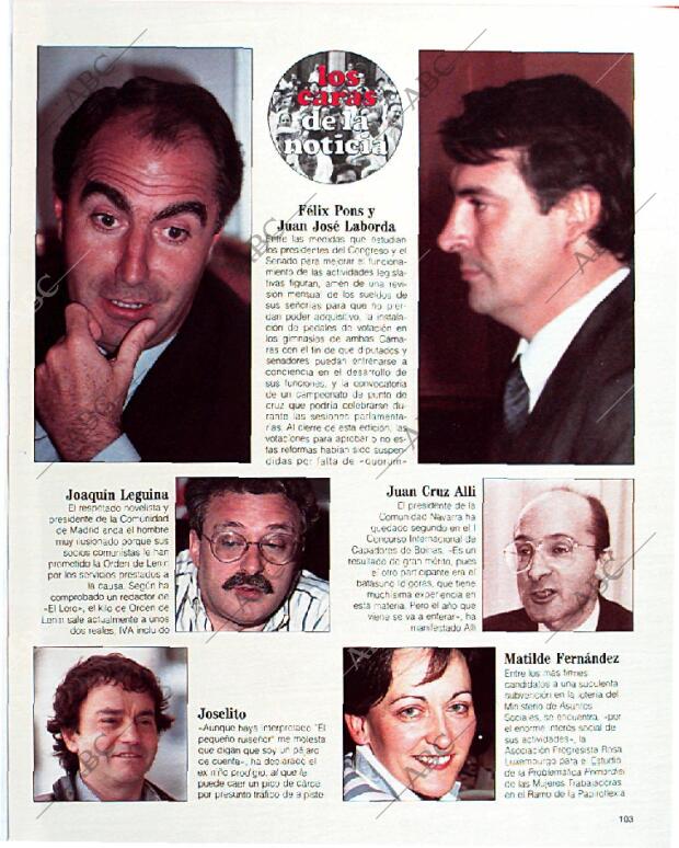 BLANCO Y NEGRO MADRID 15-09-1991 página 103