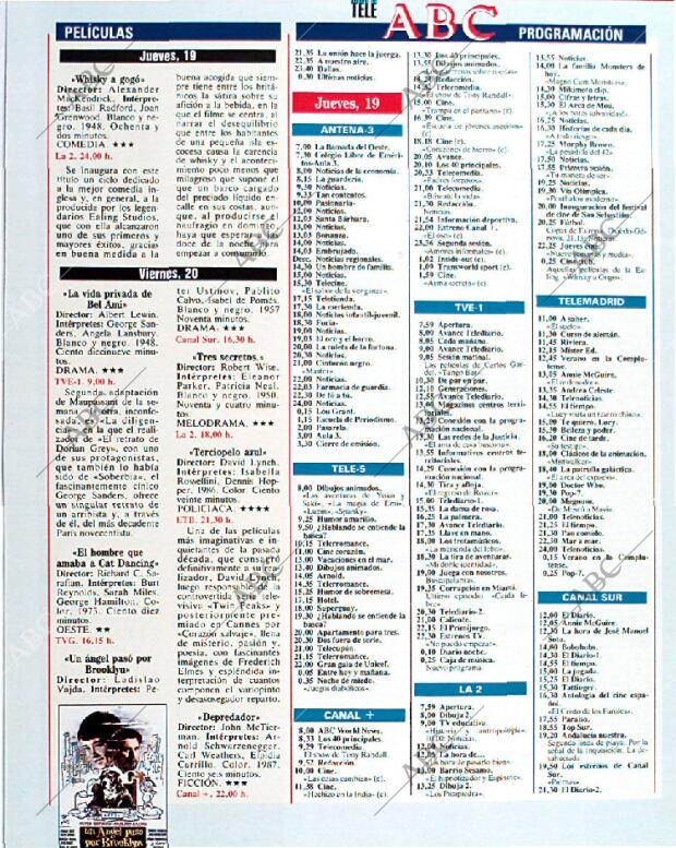 BLANCO Y NEGRO MADRID 15-09-1991 página 122