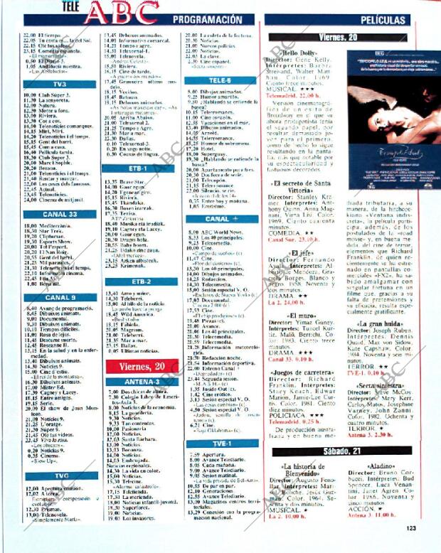 BLANCO Y NEGRO MADRID 15-09-1991 página 123