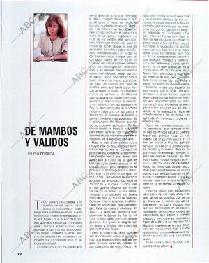 BLANCO Y NEGRO MADRID 15-09-1991 página 130