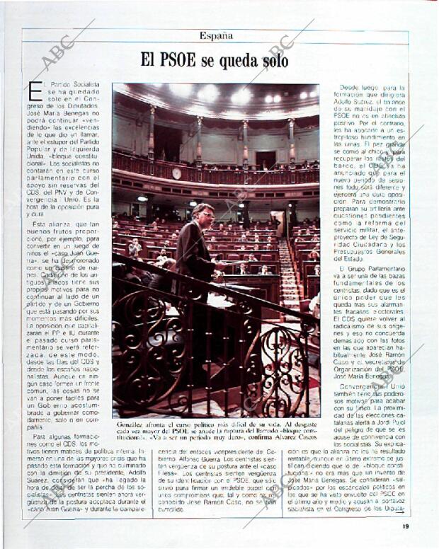 BLANCO Y NEGRO MADRID 15-09-1991 página 19