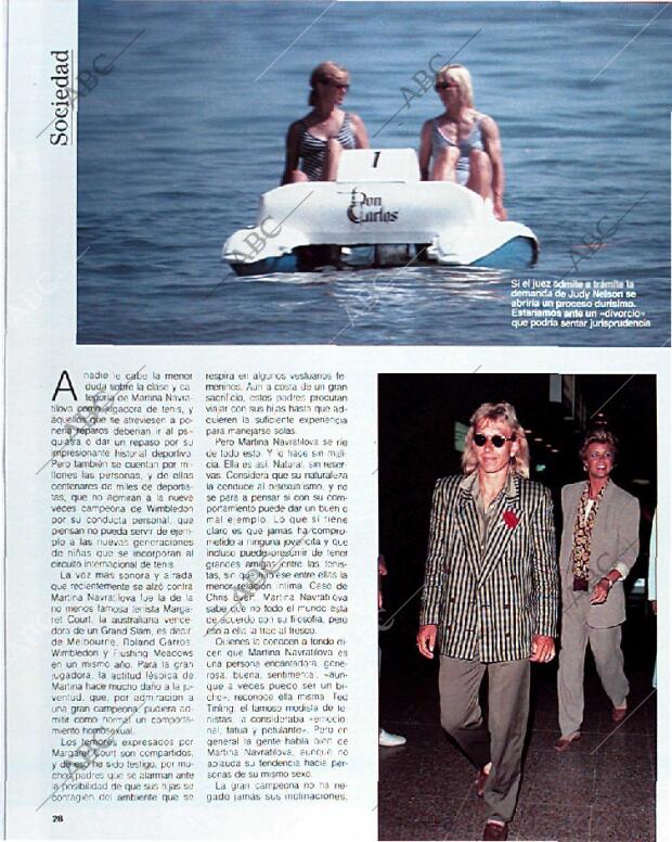 BLANCO Y NEGRO MADRID 15-09-1991 página 28