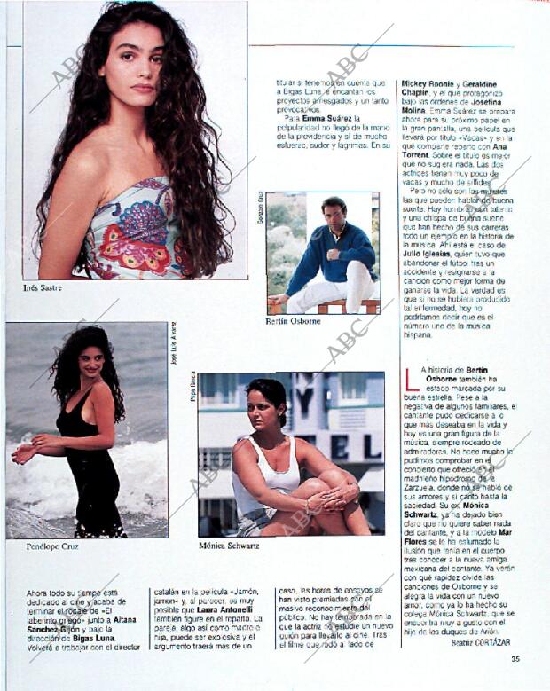 BLANCO Y NEGRO MADRID 15-09-1991 página 35