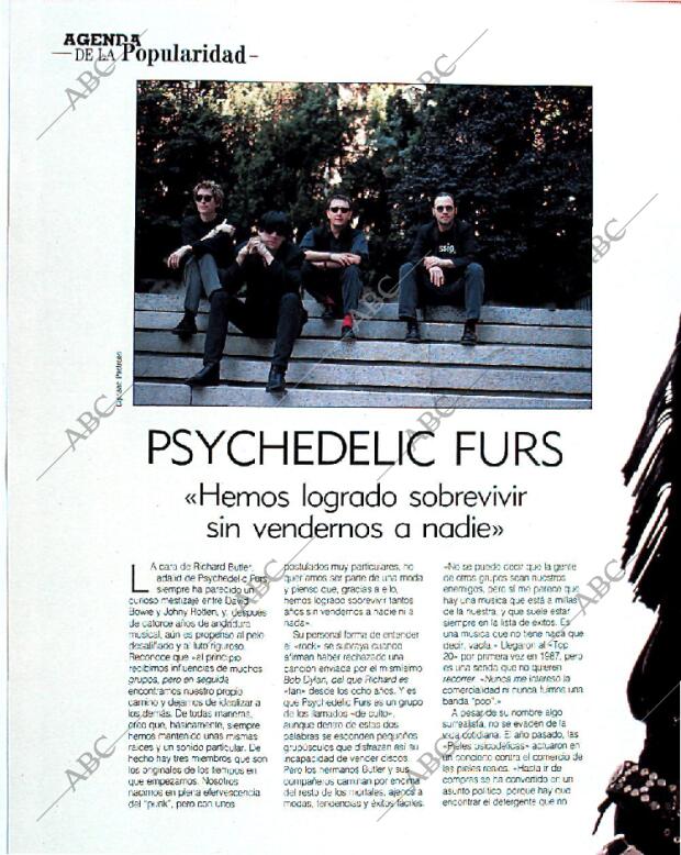 BLANCO Y NEGRO MADRID 15-09-1991 página 42