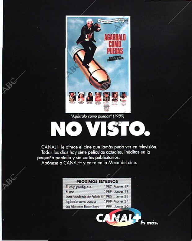 BLANCO Y NEGRO MADRID 15-09-1991 página 47