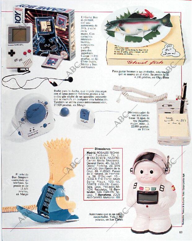 BLANCO Y NEGRO MADRID 15-09-1991 página 83