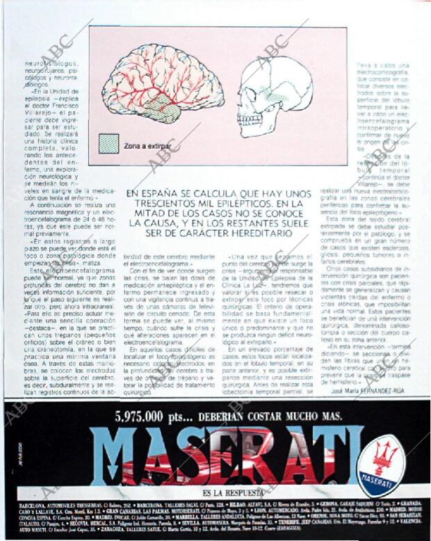 BLANCO Y NEGRO MADRID 15-09-1991 página 91