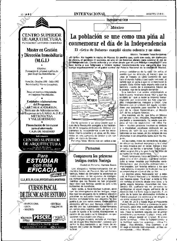 ABC MADRID 17-09-1991 página 32