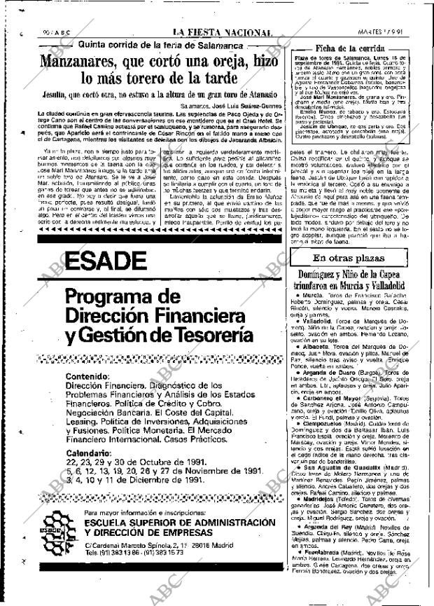 ABC MADRID 17-09-1991 página 90