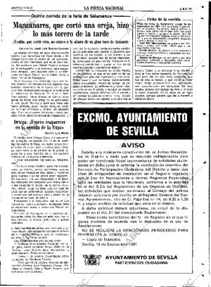 ABC SEVILLA 17-09-1991 página 81