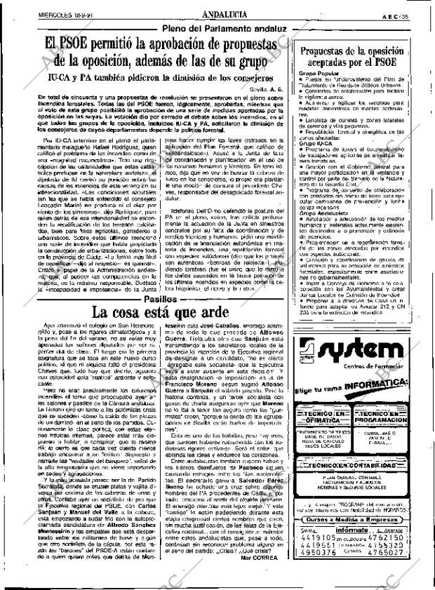 ABC SEVILLA 18-09-1991 página 35