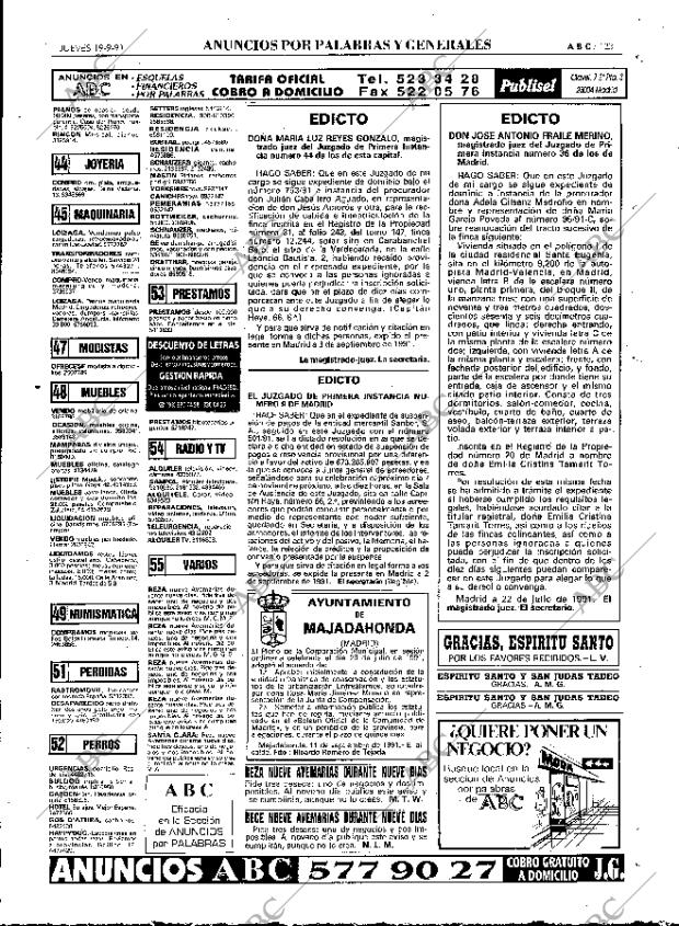 ABC MADRID 19-09-1991 página 123