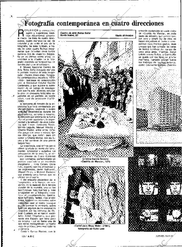ABC MADRID 19-09-1991 página 130
