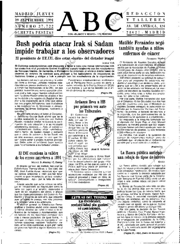ABC MADRID 19-09-1991 página 15