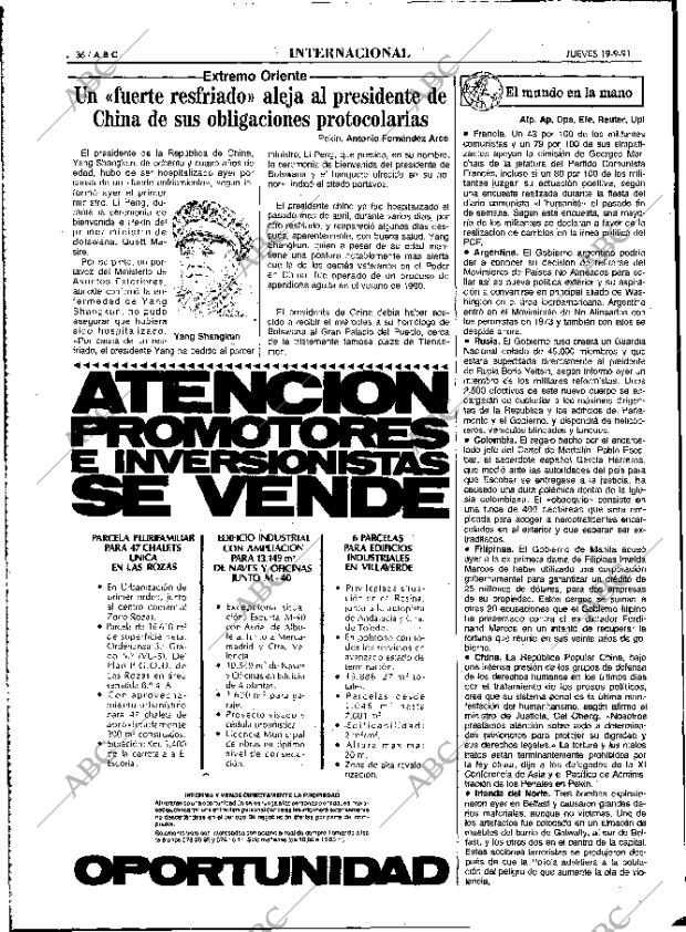 ABC MADRID 19-09-1991 página 36