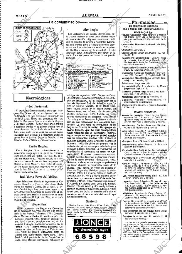 ABC MADRID 19-09-1991 página 46