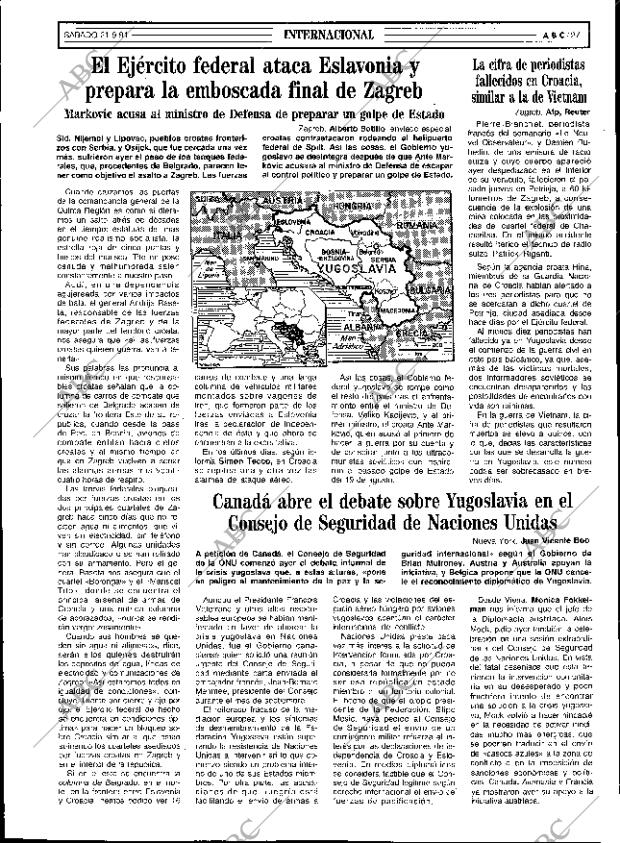 ABC SEVILLA 21-09-1991 página 27