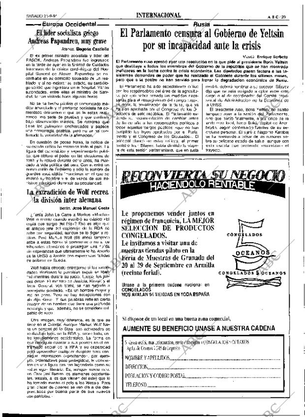 ABC SEVILLA 21-09-1991 página 29