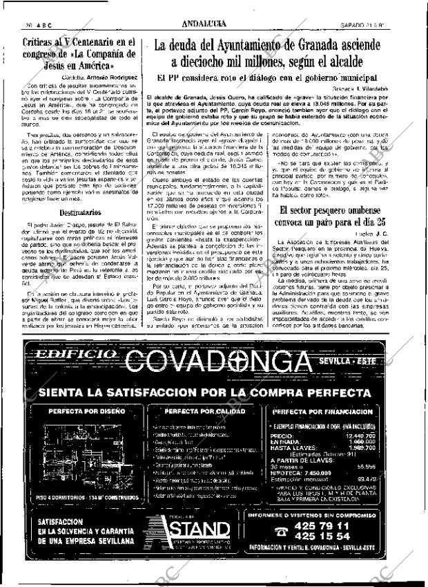 ABC SEVILLA 21-09-1991 página 36