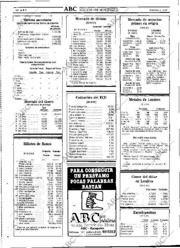 ABC SEVILLA 21-09-1991 página 52