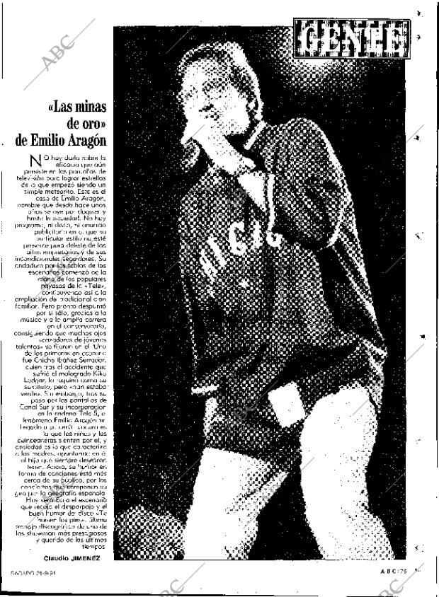 ABC SEVILLA 21-09-1991 página 75