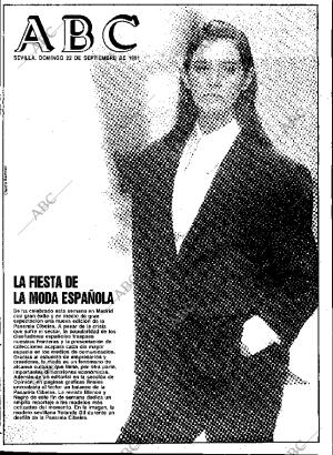 ABC SEVILLA 22-09-1991 página 1