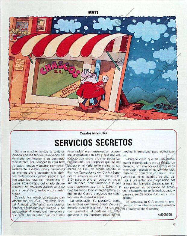 BLANCO Y NEGRO MADRID 22-09-1991 página 101