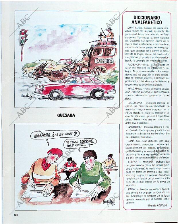 BLANCO Y NEGRO MADRID 22-09-1991 página 102