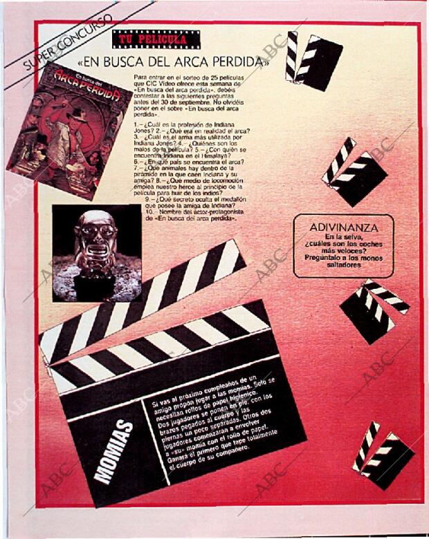 BLANCO Y NEGRO MADRID 22-09-1991 página 106