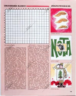 BLANCO Y NEGRO MADRID 22-09-1991 página 109