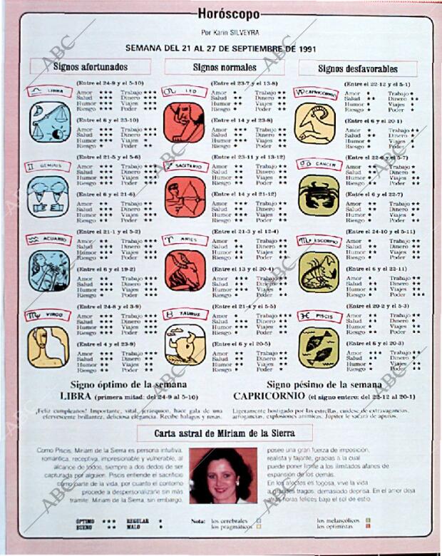 BLANCO Y NEGRO MADRID 22-09-1991 página 114