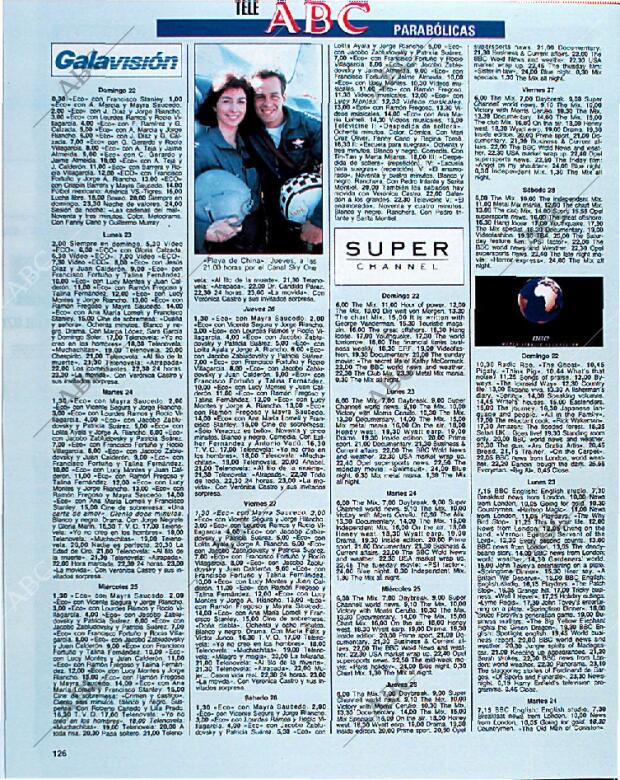 BLANCO Y NEGRO MADRID 22-09-1991 página 126