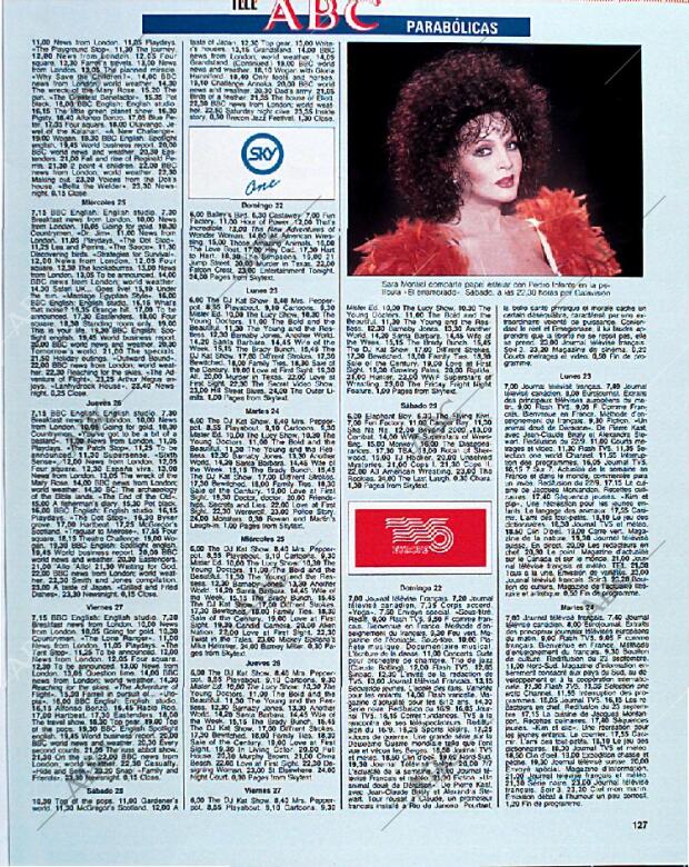 BLANCO Y NEGRO MADRID 22-09-1991 página 127