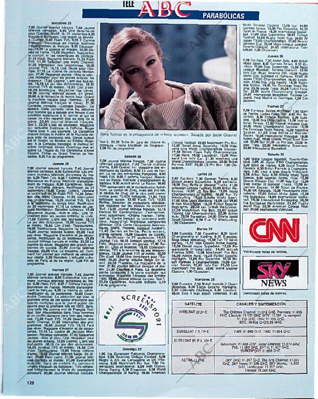 BLANCO Y NEGRO MADRID 22-09-1991 página 128