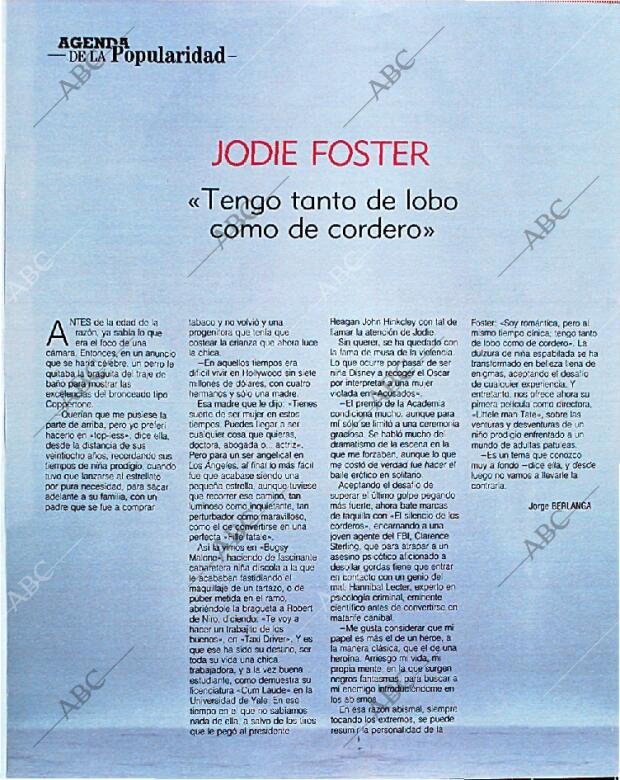 BLANCO Y NEGRO MADRID 22-09-1991 página 34