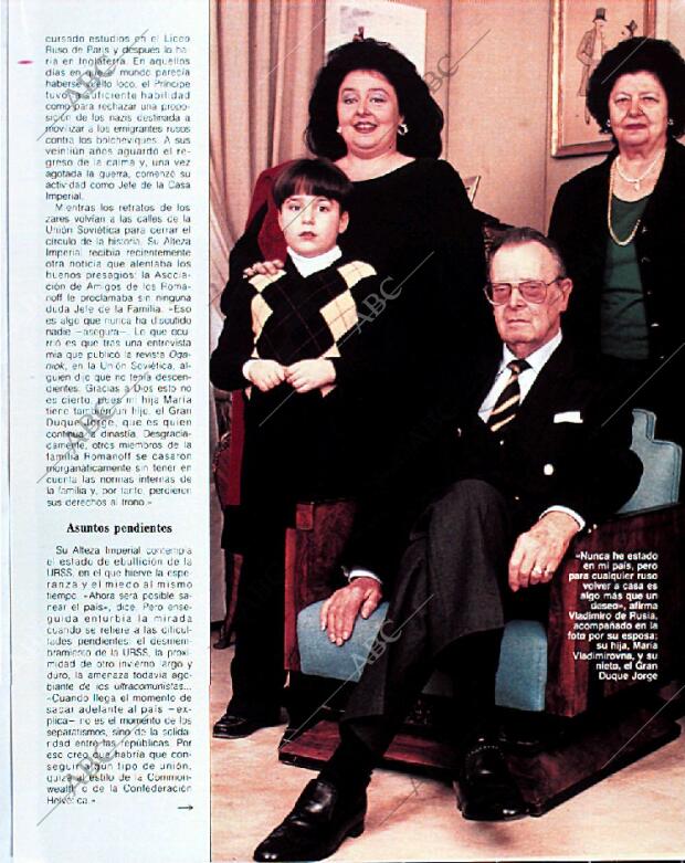 BLANCO Y NEGRO MADRID 22-09-1991 página 63