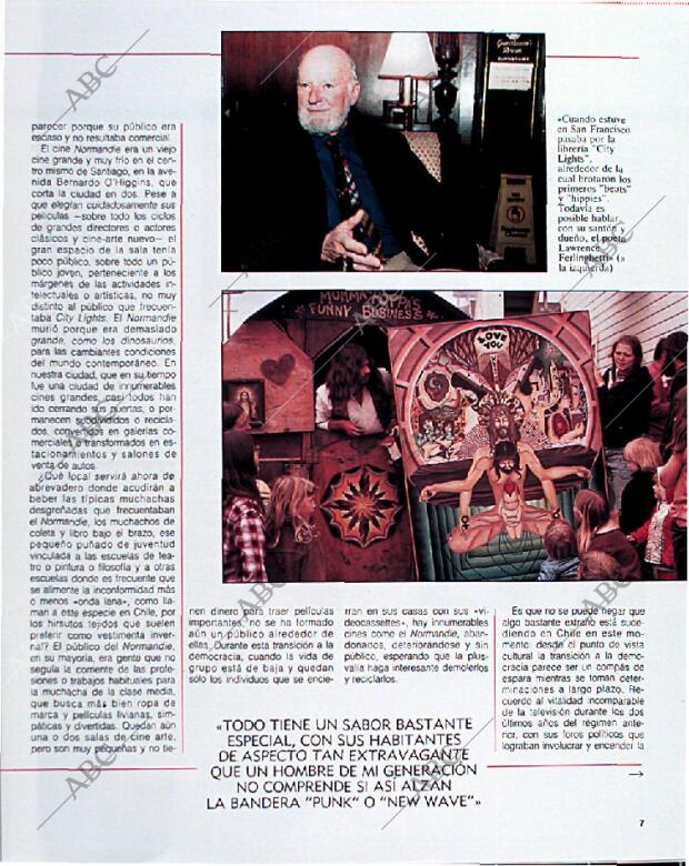 BLANCO Y NEGRO MADRID 22-09-1991 página 7