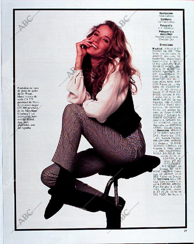 BLANCO Y NEGRO MADRID 22-09-1991 página 77